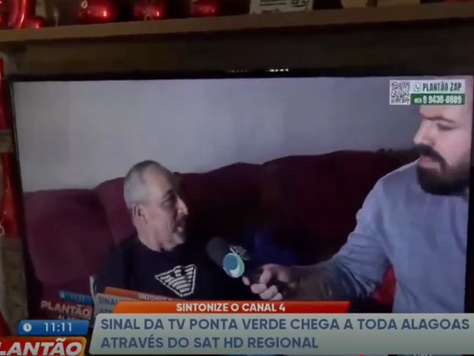 TV Ponta Verde chega a todos os cantos de Alagoas com sinal via sat&eacute;lite