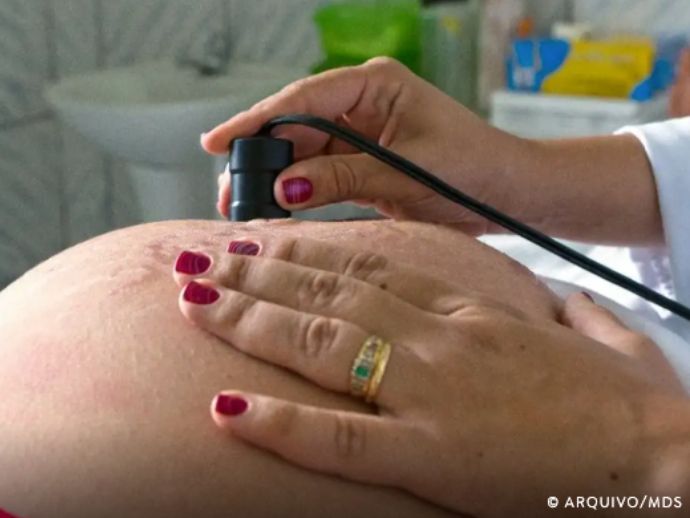 O exame pr&eacute;-natal reduz chance de beb&ecirc; nascer com anomalia