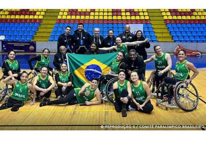Brasil &eacute; vice-campe&atilde;o na Copa Am&eacute;rica de basquete em cadeira de rodas