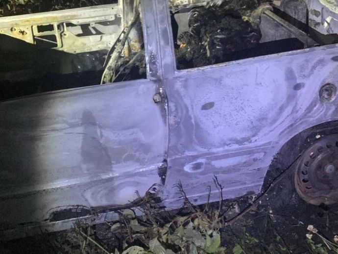 Corpos carbonizados s&atilde;o encontrados dentro de carro incendiado em Marechal Deodoro