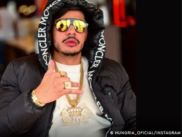Rapper Hungria &eacute; hospitalizado com suspeita de intoxica&ccedil;&atilde;o por metanol