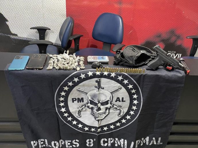 Suspeito de integrar fac&ccedil;&atilde;o criminosa &eacute; preso na Rota dos Milagres