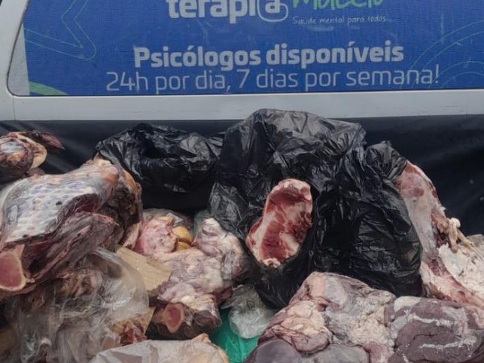 Vigil&acirc;ncia Sanit&aacute;ria apreende 320 kg de carne impr&oacute;pria em supermercado de Macei&oacute;