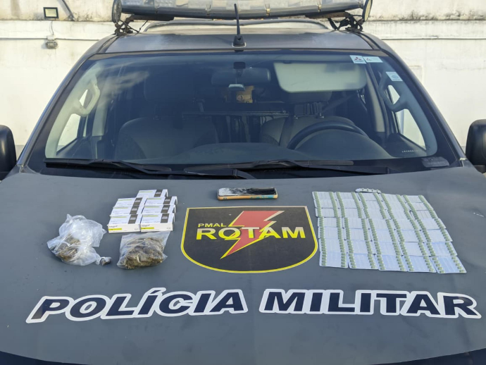 Homem &eacute; preso com drogas e cartelas de rem&eacute;dio controlado em Macei&oacute;