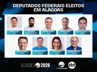PP lidera bancada e Alagoas define os nove deputados federais