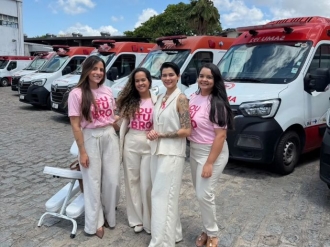 Samu promove a&ccedil;&atilde;o do Outubro Rosa e incentiva o autocuidado das servidoras
