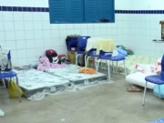 Abrigos s&atilde;o disponibilizados para desalojados pelas chuvas
